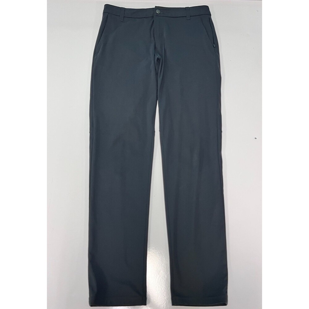 Lululemon Commission Pant Classic Mens 32x32 Black Slim Dress Chino LM5986S